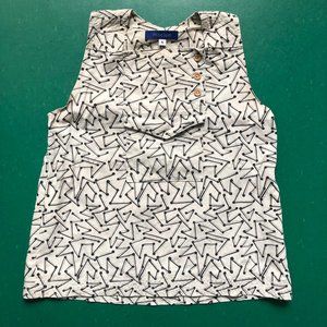 Rare patterned indie designer tank, size small